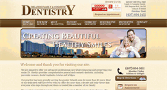 Desktop Screenshot of orlandofamilycosmeticdentistry.com