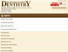 Tablet Screenshot of orlandofamilycosmeticdentistry.com